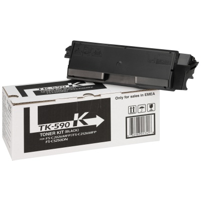 Kyocera Mita TK-590K fekete (black) eredeti toner
