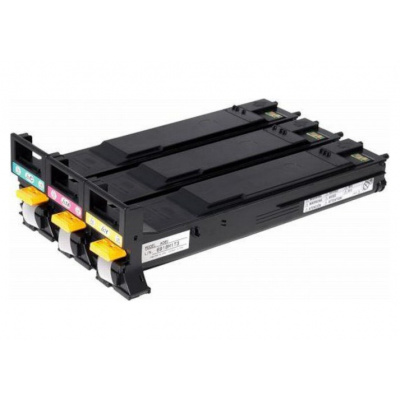 Konica Minolta A06VJ52 színes (CMY) eredeti toner multipack