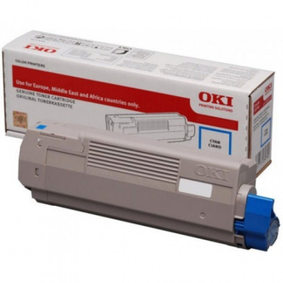 OKI 46490403 cián (cyan) eredeti toner