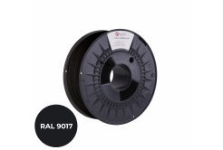 C-Tech 3DF-P-PA61.75-9017 3D filament, PREMIUM LINE, PA6, közlekedési fekete, RAL9017, 1,75mm, 1kg