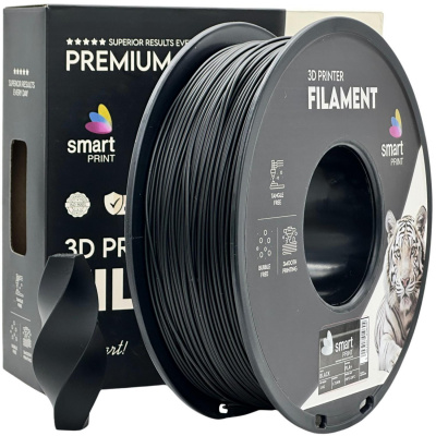 Smart Print FG-S46-E1, 3D filament, PLA+, 1,75mm, 1000g, Fekete (Black)
