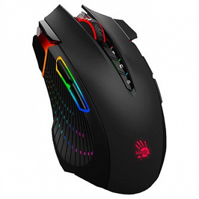 A4Tech Bloody J90S Myš drátová, černá, 8000DPI