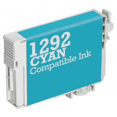 Epson T1292 cián (cyan) kompatibilis tintapatron