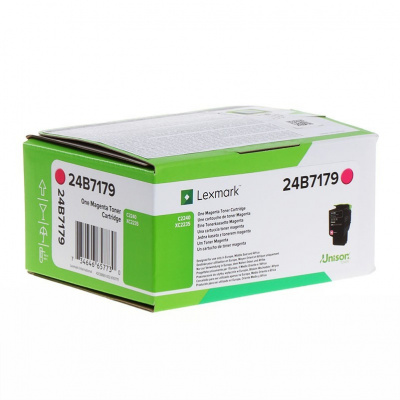 Lexmark 24B7179 bíborvörös (magenta) eredeti toner