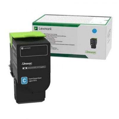 Lexmark 78C2XC0 cián (cyan) eredeti toner