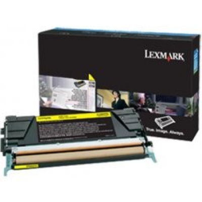 Lexmark X748H3YG sárga (yellow) eredeti toner