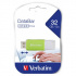Verbatim 49454 DataBar, USB-meghajtó, USB 2.0, 32GB, zöld