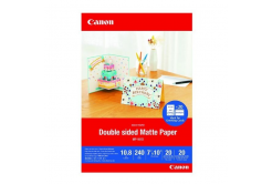Canon Matte Photo Paper MP-101D 4076C006, 240 g/m2, 7x10cm, 20db, matt, tintasugaras, fehér, fotópapír