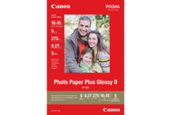 Canon Glossy Photo Paper, fotópapírok, fényes, fehér, 10x15cm, 4x6", 275 g/m2, 5 db, 2311B053, nespecifikováno