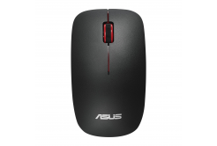ASUS WT300/Utazási/Optikai/1 600 DPI/Vezeték nélküli USB/Fekete