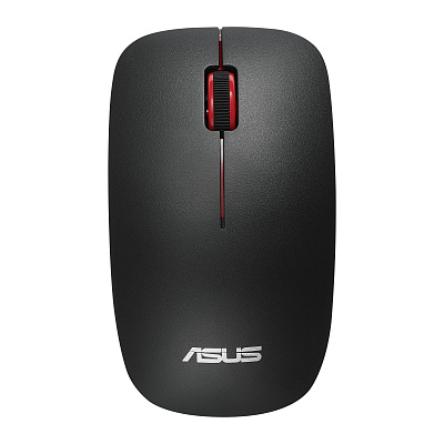 ASUS WT300/Utazási/Optikai/1 600 DPI/Vezeték nélküli USB/Fekete