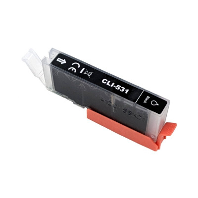 Canon CLI-531BK 6118C001 fekete (black) kompatibilis tintapatron