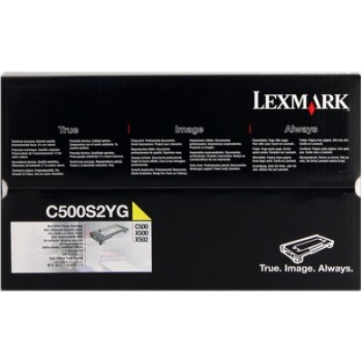 Lexmark C500S2YG sárga (yellow) eredeti toner