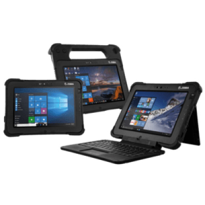 Zebra XSLATE L10 RSL10-LSV2W1W4S0X2N0, kézi adatgyűjtő, USB, USB-C, BT, Ethernet, Wi-Fi, NFC, GPS, Win. 10