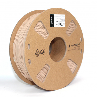 Gembird 3DP-PLA-WD-01-NAT, 3D filament, PLA, 1,75mm, 1000g, Natúr fa (Natural)