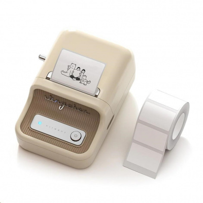 Niimbot Smart B21S 1AC1C171605 címkenyomtató, fehér + címketekercs
