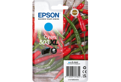 Epson 503XL T09R240 C13T09R24010 cián (cyan) eredeti tintapatron