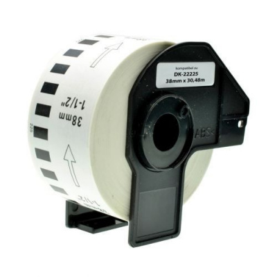 Brother DK-22225 38mm x 30,48m, utángyártott címketekercs