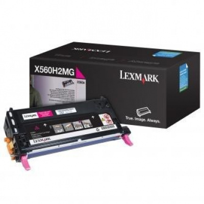 Lexmark X560H2MG bíborvörös (magenta) eredeti toner
