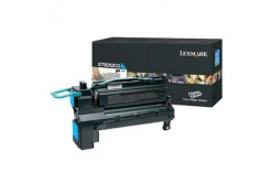 Lexmark X792X2CG cián (cyan) eredeti toner