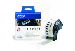 Brother DK-22211, 29mm x 15,24m, fóliával bevont, eredeti folyamatos tekercs