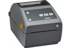 Zebra ZD621d ZD6A043-D4EL02EZ DT, 12 dots/mm (300 dpi), címkenyomtató, RTC, USB, USB Host, RS232, BT, Ethernet, Wi-Fi, vágó egység, grey (Utód GC420t)