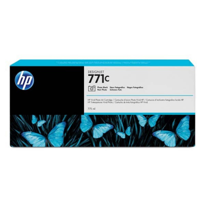 HP 771C B6Y13A foto fekete (photo black) eredeti tintapatron