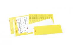 Partex öntapadós címkék PFA20018KT9, 9,5 x 17,5 mm, fehér, 352 db, A4, 1 lap