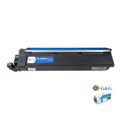 Brother TN-248XL cián (cyan) kompatibilis toner