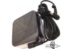Asus eredeti adapter 65W19V (3PIN) (hálózati kábel nélkül)