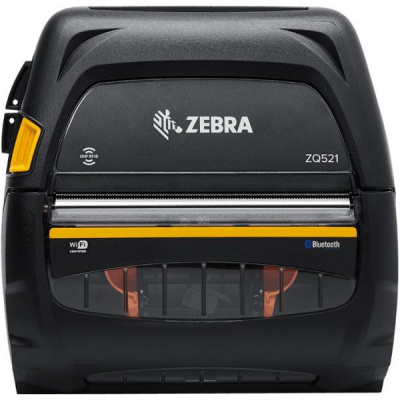 Zebra ZQ521 ZQ52-BUW030E-00, címkenyomtató, BT, Wi-Fi, 8 dots/mm (203 dpi), display, RFID