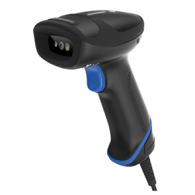 Newland HR33 NLS-HR3300-V2-SA Marlin sorozat, kézi szkenner, 2D, fehér imager, OCR, USB spirálkábel, Smartstand, IP52