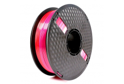 GEMBIRD 3DP-PLA-SK-01-RP, 3D filament, PLA, 1,75mm, 1000g, silk rainbow, piros/lila