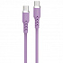 Powerton ENERGY PASTEL EDITION USB-C kábel, 100W, 1 m, szilikon, lila