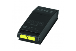 OKI 09006129 sárga (yellow) eredeti toner