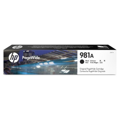 HP 981A J3M71A fekete (black) eredeti tintapatron