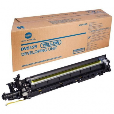 Konica Minolta A2XN08D sárga (yellow) eredeti developer