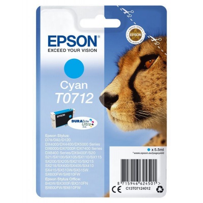 Epson T07124012 cián (cyan) eredeti tintapatron