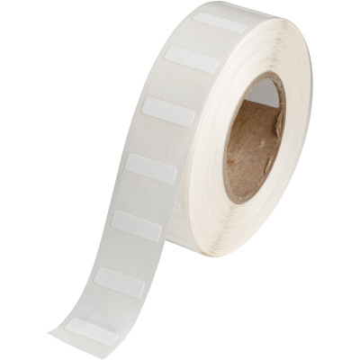 Brady J20-257-7425J / 150007, Polypropylene Labels, 20.96 mm x 6.35 mm