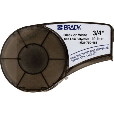 Brady M21-750-461-AW / 110933, poliészter szalag, 19.05 mm x 6.40 m