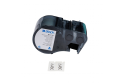 Brady M4-17-595 / 176805, 25.40 mm, Vinyl, fekete nyomtatás / fehér alapon