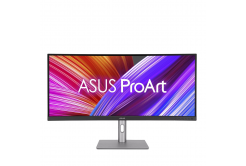ASUS ProArt PA34VCNV 90LM04A0-B02370 Monitor, 34,1", IPS, 3440x1440, 60Hz, 5ms, Blck-Slvr, 3R