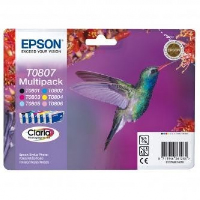 Epson C13T08074011 T0807 multipack eredeti tintapatron