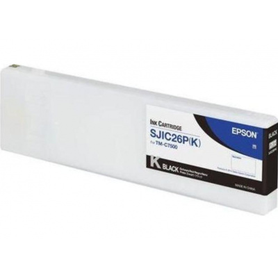 Epson SJIC26P-K C33S020618 a ColorWorks esetében, fekete (black) eredeti tintapatron