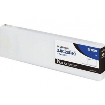Epson SJIC26P-K C33S020618 pro ColorWordb, fekete (black) eredeti tintapatron