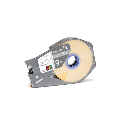 Partex PROMARK-PL090CN4, sárga öntapadó szalag, 9mm, 30m
