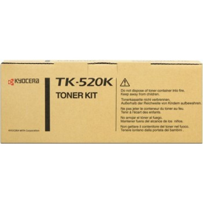 Kyocera Mita TK-520K fekete (black) eredeti toner
