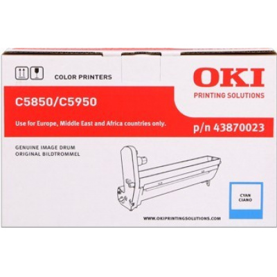OKI 43870023 cián (cyan) eredeti fotohenger
