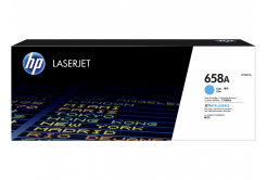 HP 658A W2001A cián (cyan) eredeti toner