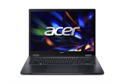 Acer TravelMate P4 TMP414RN-53-TCO-36U6 NX.B22EC.001 Notebook, i3-1315U, 14", WUXGA, T, 8GB, 512GB SSD, UHD, W11P EDU, Blue, 2R, Cseh billentyűzet